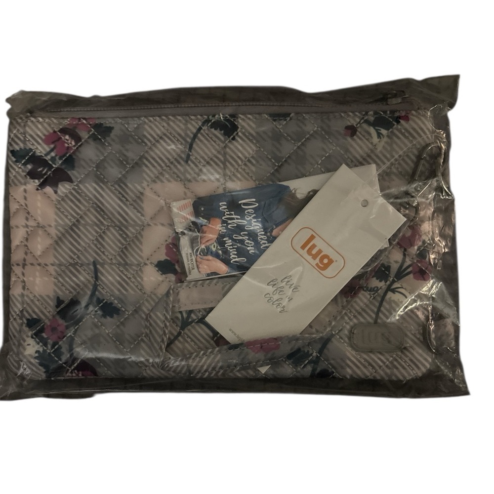 Lug Quilted Floral Organizer Bag (071)